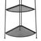 Black Iron Contemporary Bakers Rack, 27" x 22" x 16"